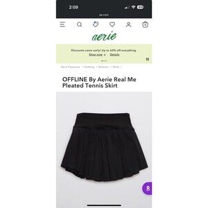 Offline by aerie pleated tennis skirt